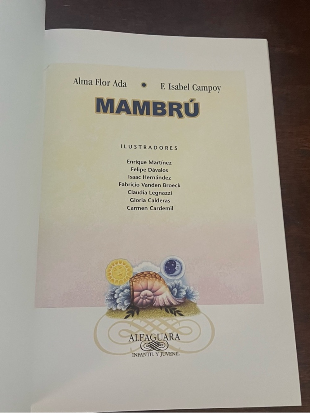 MAMBRÚ Illustrated Children's Book - vintage - Picture 3 of 7